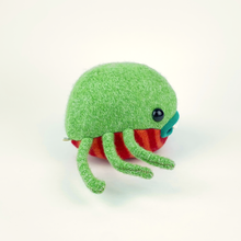 Load image into Gallery viewer, Snort the handmade stuffed monster plush
