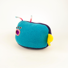 Load image into Gallery viewer, Woobie the handmade stuffed monster plush toy
