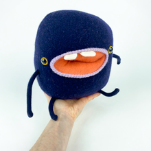 Load image into Gallery viewer, Glen the handmade stuffed monster plush
