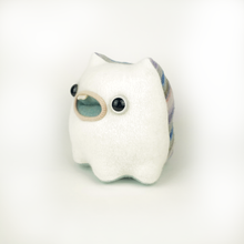 Load image into Gallery viewer, Twinkie the fluffy angora handmade stuffed monster plush
