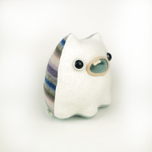 Load image into Gallery viewer, Twinkie the fluffy angora handmade stuffed monster plush
