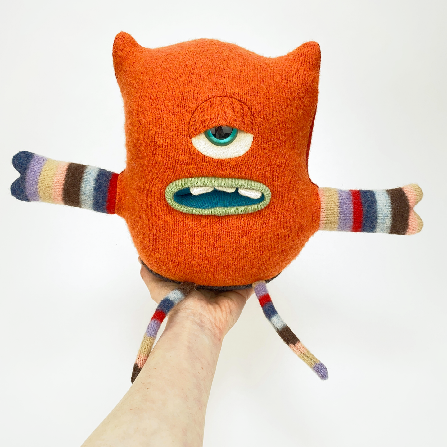 Chunk the plush my friend monster™ wool sweater stuffy
