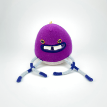 Load image into Gallery viewer, Percy the purple dinosaur style plush friendly my friend monster™
