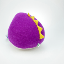 Load image into Gallery viewer, Percy the purple dinosaur style plush friendly my friend monster™
