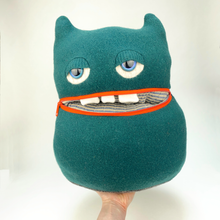 Load image into Gallery viewer, Blinker the zipper mouth pyjama bag monster
