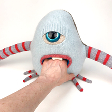 Load image into Gallery viewer, Dwight the long armed plush friendly monster
