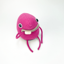 Load image into Gallery viewer, Bonny the pink plush my friend monster™ wool sweater stuffy
