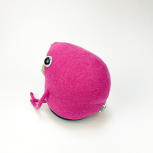Load image into Gallery viewer, Bonny the pink plush my friend monster™ wool sweater stuffy
