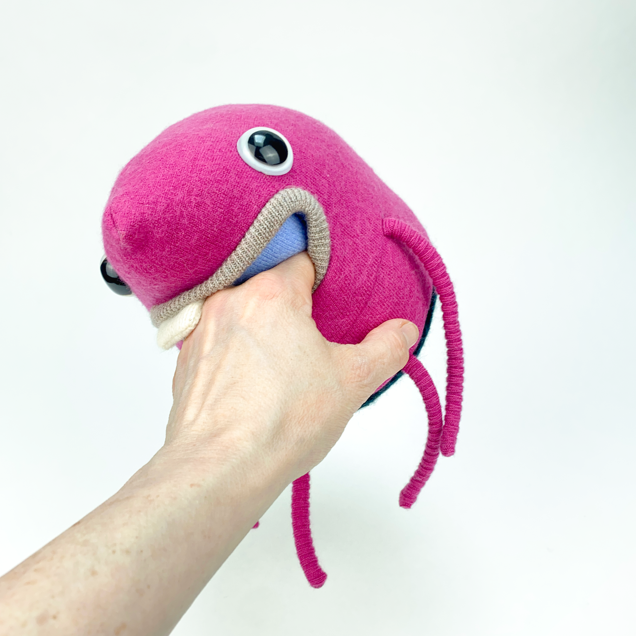 Pink hotsell plush sweater