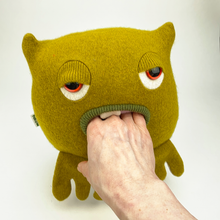 Load image into Gallery viewer, Benny the plush my friend monster™ wool sweater stuffy
