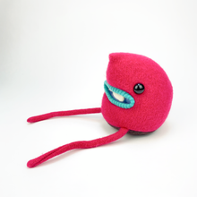 Load image into Gallery viewer, Herschel the pink plush my friend monster™ wool sweater stuffy
