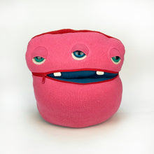 Load image into Gallery viewer, Yogurt the my friend monster™ plush zipper mouth sweater stuffed animal
