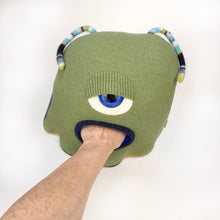 Load image into Gallery viewer, Colin the plush my friend monster™ wool sweater stuffy
