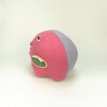 Load image into Gallery viewer, Muffin the upcycled sweater handmade stuffed my friend monster™ plushie
