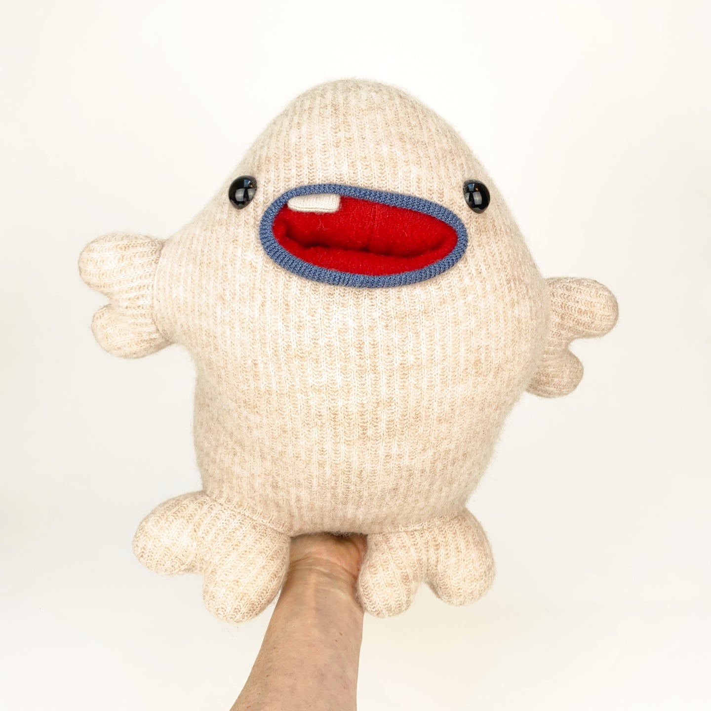 Bugsy the handmade stuffed my friend monster™ plush