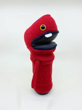 Load image into Gallery viewer, Stanley the recycled sweater puppet monster
