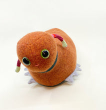 Load image into Gallery viewer, Lola the plush caterpillar monster stuffy
