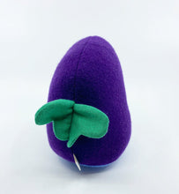 Load image into Gallery viewer, Jenny the purple monster with butterfly wings
