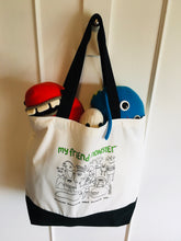 Load image into Gallery viewer, my friend monster™ canvas tote bag
