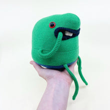 Load image into Gallery viewer, Douglas the plush upcycled wool sweater creature
