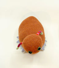 Load image into Gallery viewer, Lola the plush caterpillar monster stuffy
