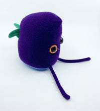 Load image into Gallery viewer, Jenny the purple monster with butterfly wings
