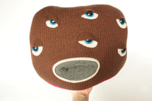 Load image into Gallery viewer, Leo the 6-eyed monster stuffed animal
