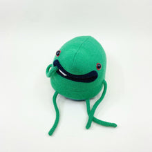 Load image into Gallery viewer, Douglas the plush upcycled wool sweater creature
