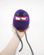 Load image into Gallery viewer, Bopsy the purple sweater monster
