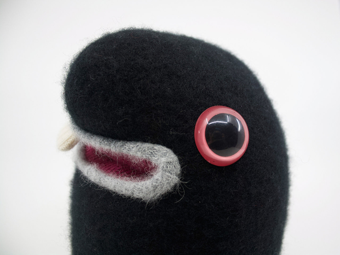 Woobie the fluffy plush angora sweater monster