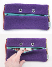 Load image into Gallery viewer, Monster zipper case wallet
